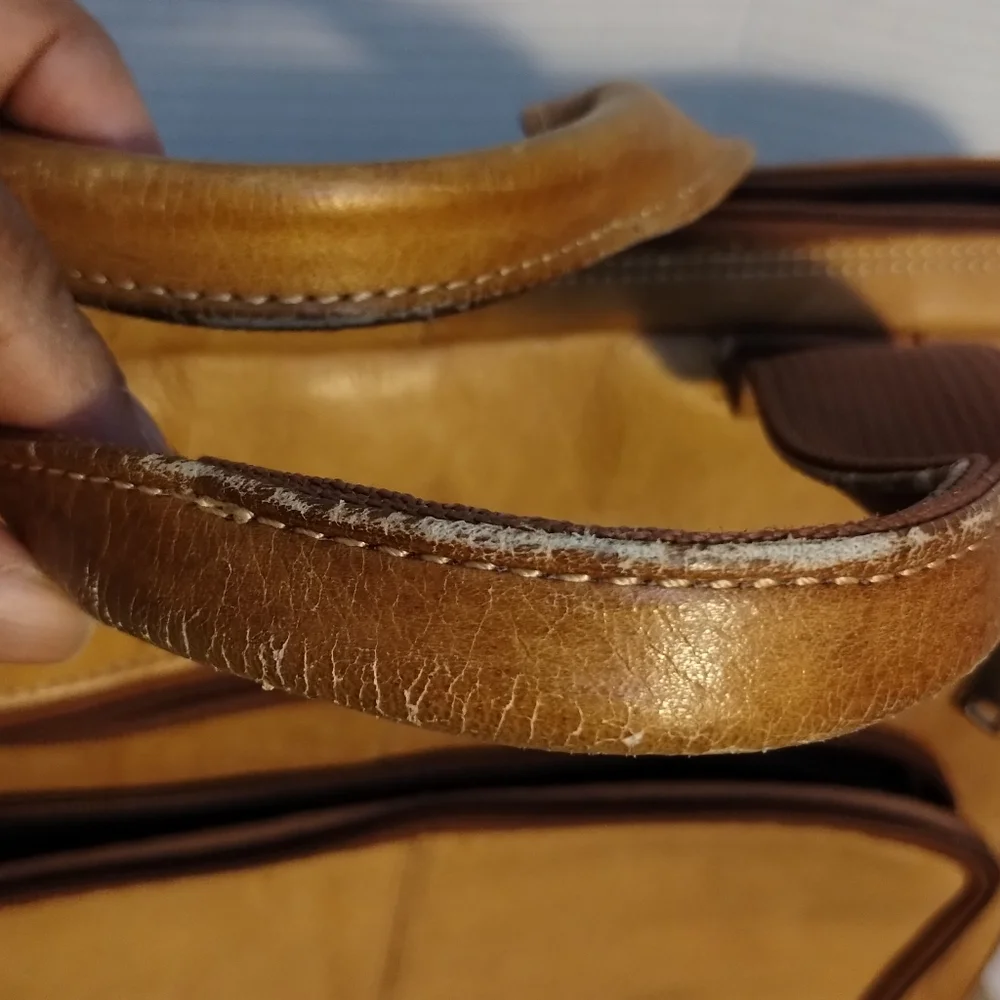 Wilson's Leather Tan Men's Laptop Bag